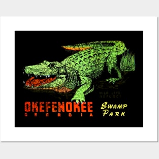 Okefenokee Georgia Vintage Posters and Art